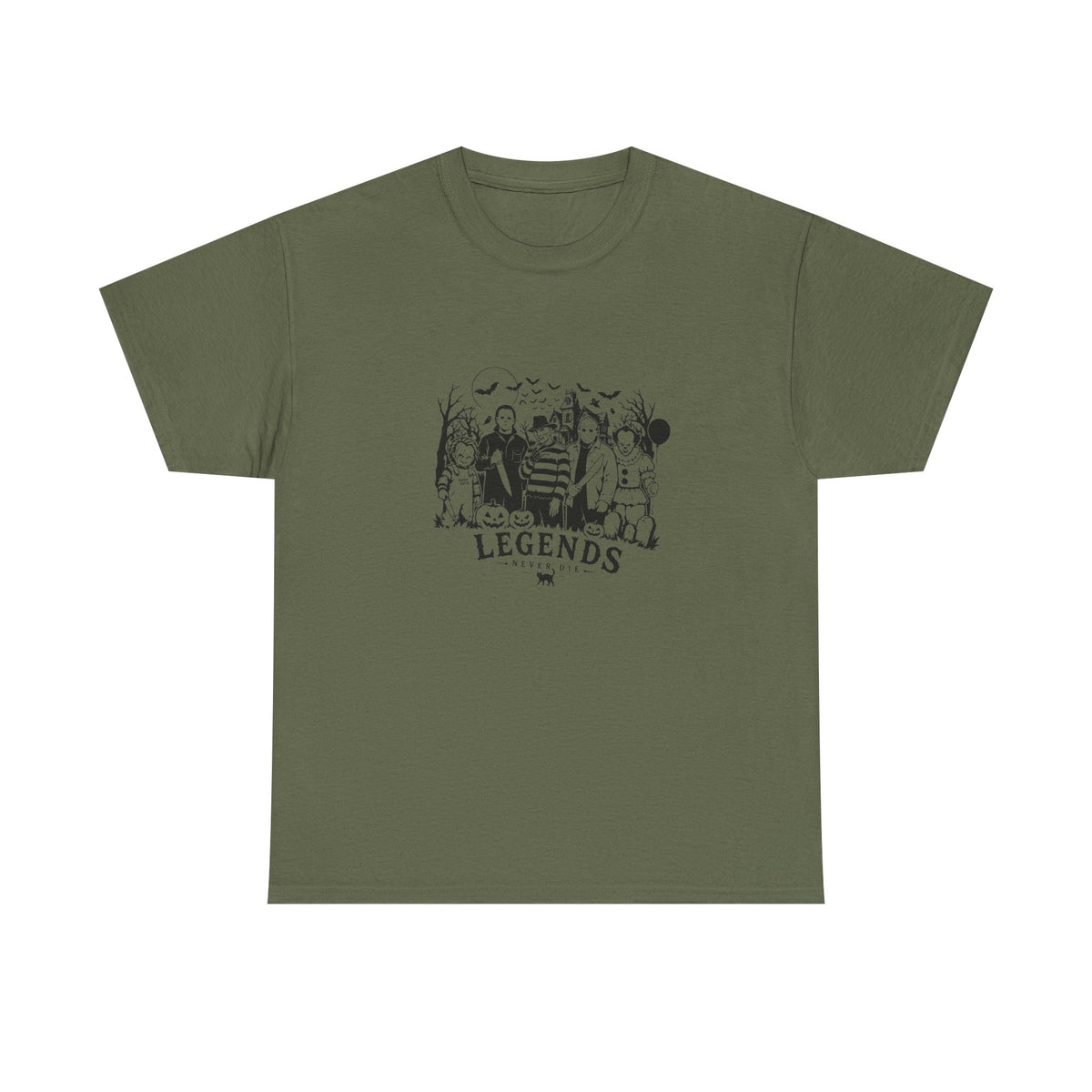 Legends Halloween T-Shirt — Retro Monster Group Tee