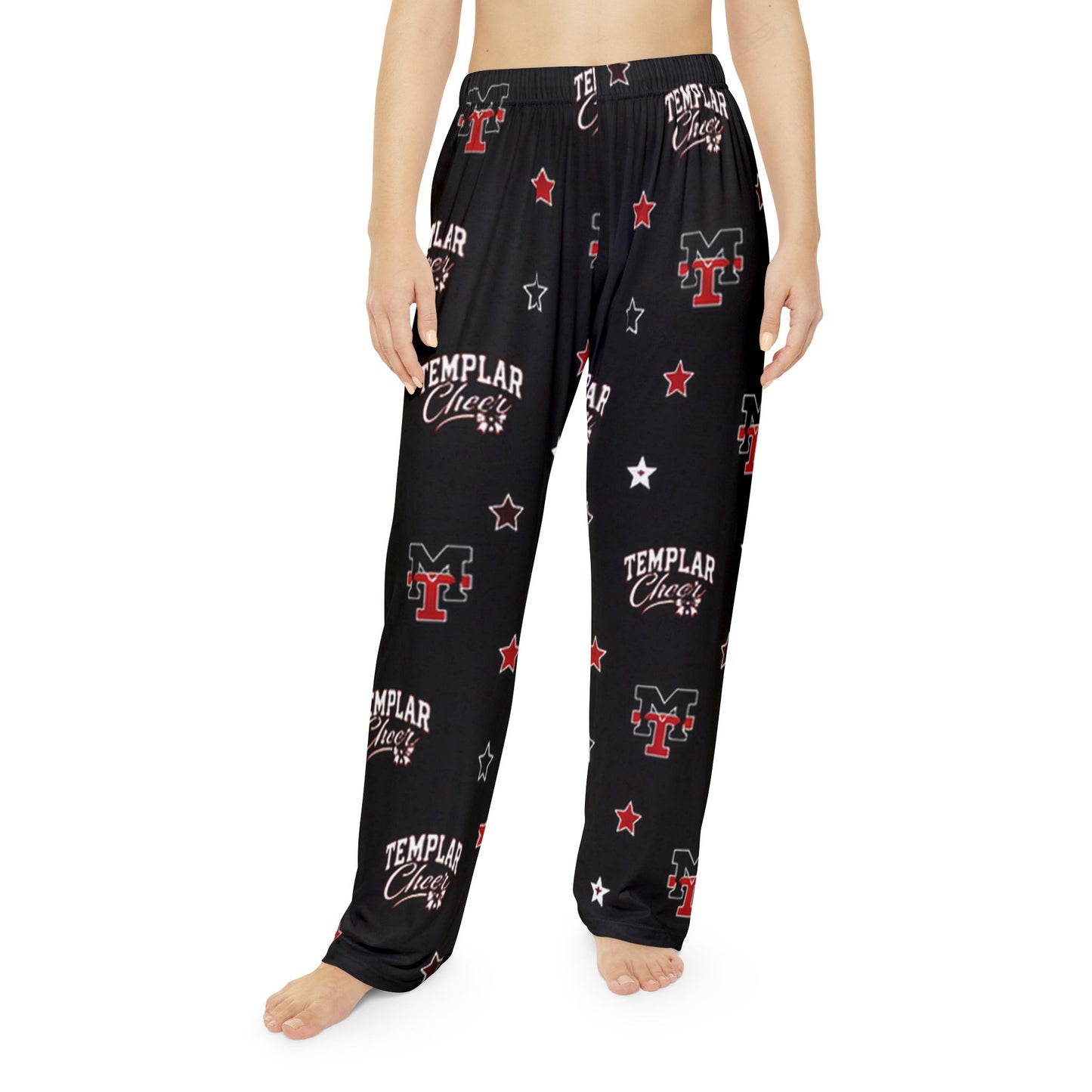 Templar Cheer Women's Pajama Pants — Cozy Team Logo Lounge Pants