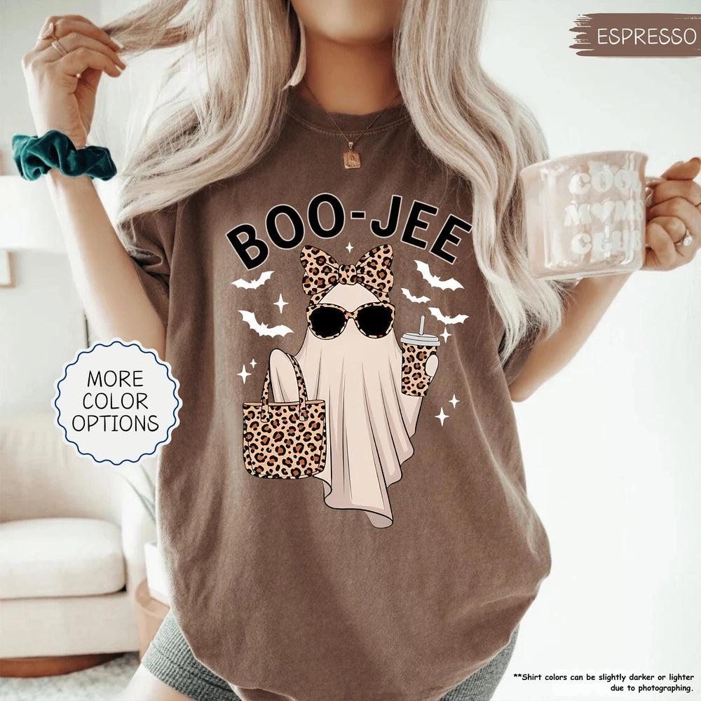 Leopard Ghost Coffee Shirt