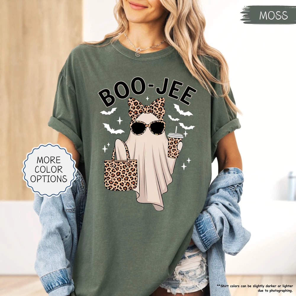 Leopard Ghost Coffee Shirt