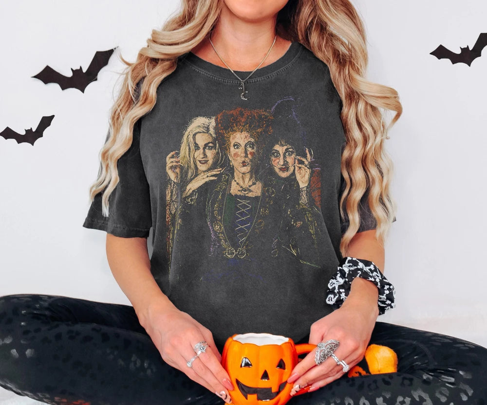 Vintage Hocus Pocus Halloween Tee