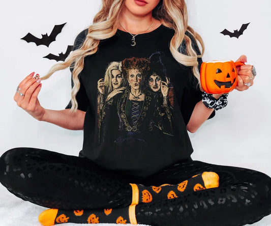 Vintage Hocus Pocus Halloween Tee