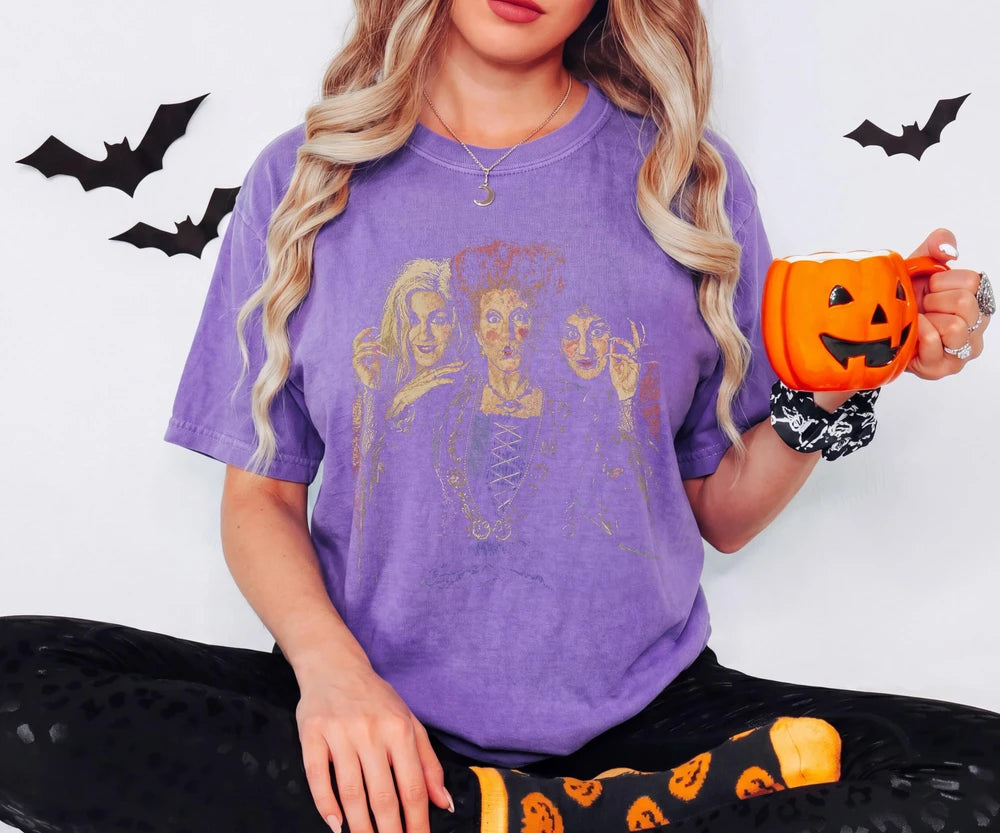 Vintage Hocus Pocus Halloween Tee