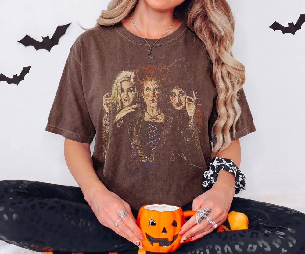 Vintage Hocus Pocus Halloween Tee