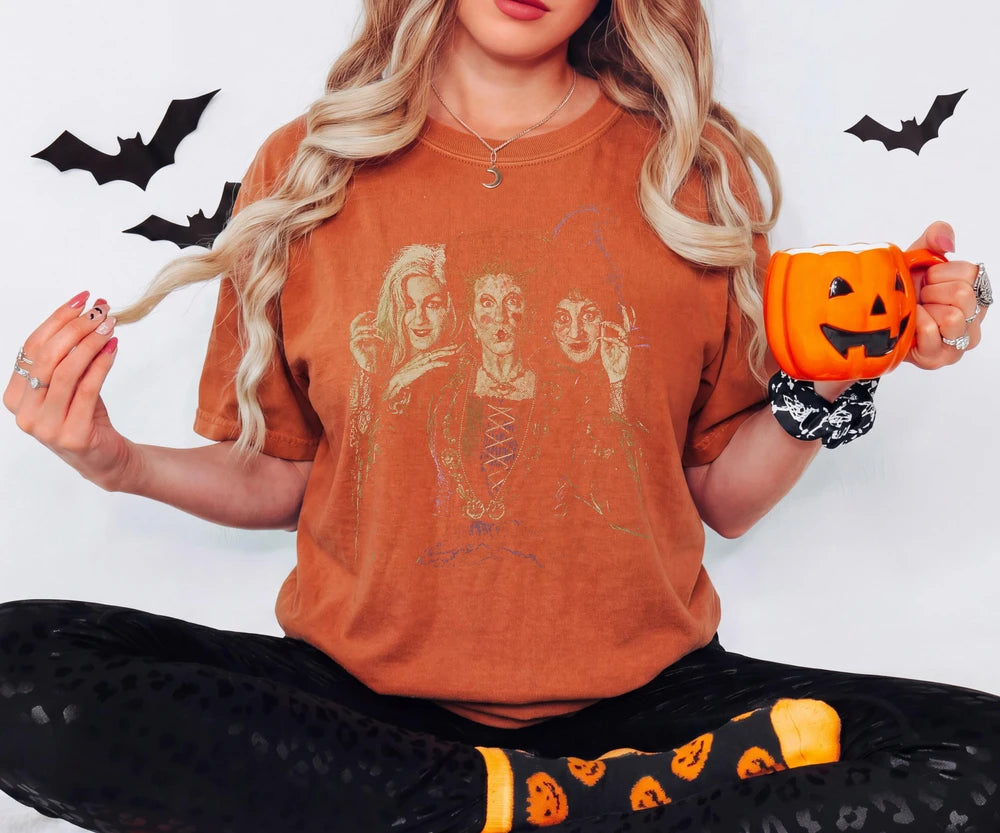 Vintage Hocus Pocus Halloween Tee