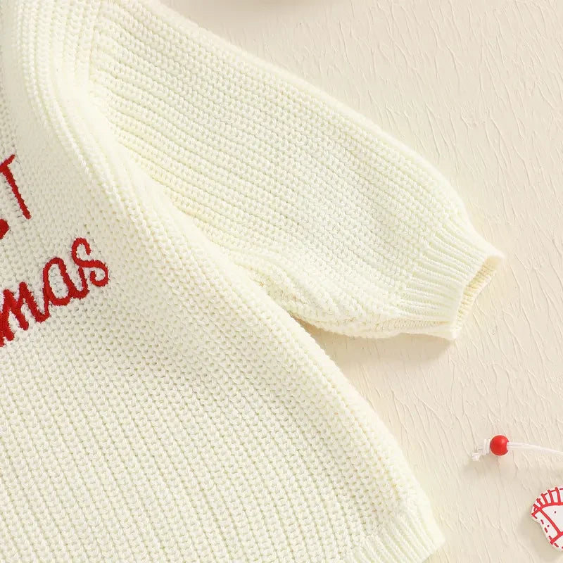 Festive Holiday Baby Bubble Romper