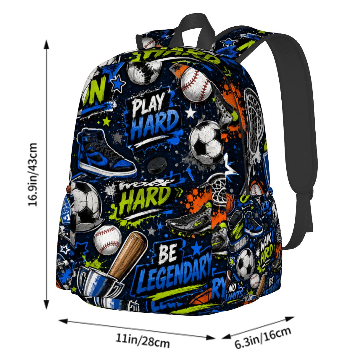 Sports Collage Backpack